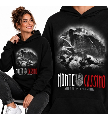 BLUZA DAMSKA Z KAPTUREM MONTE CASSINO